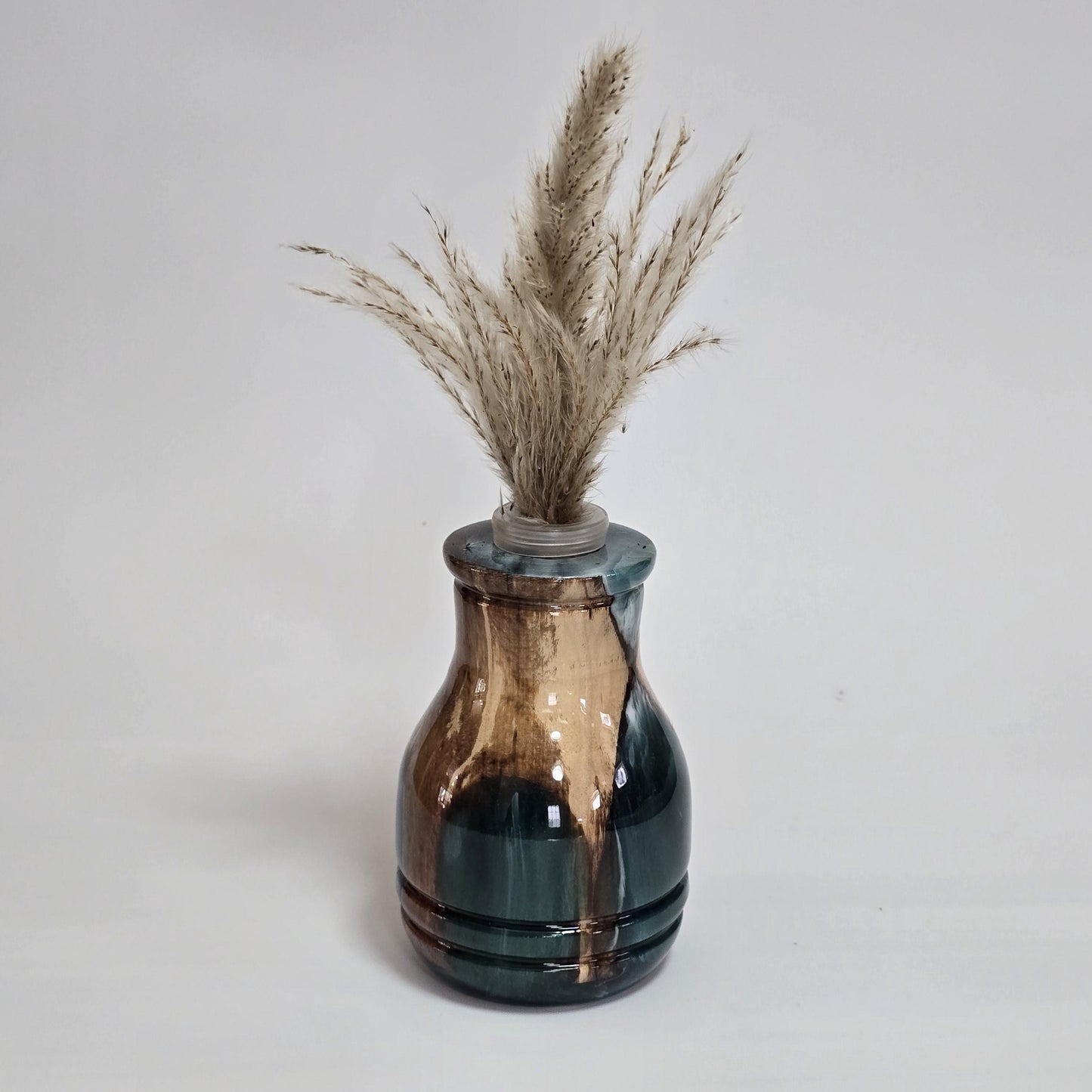 Wood and Resin Bud Vase - Water Tube Included - Made in Minnesota