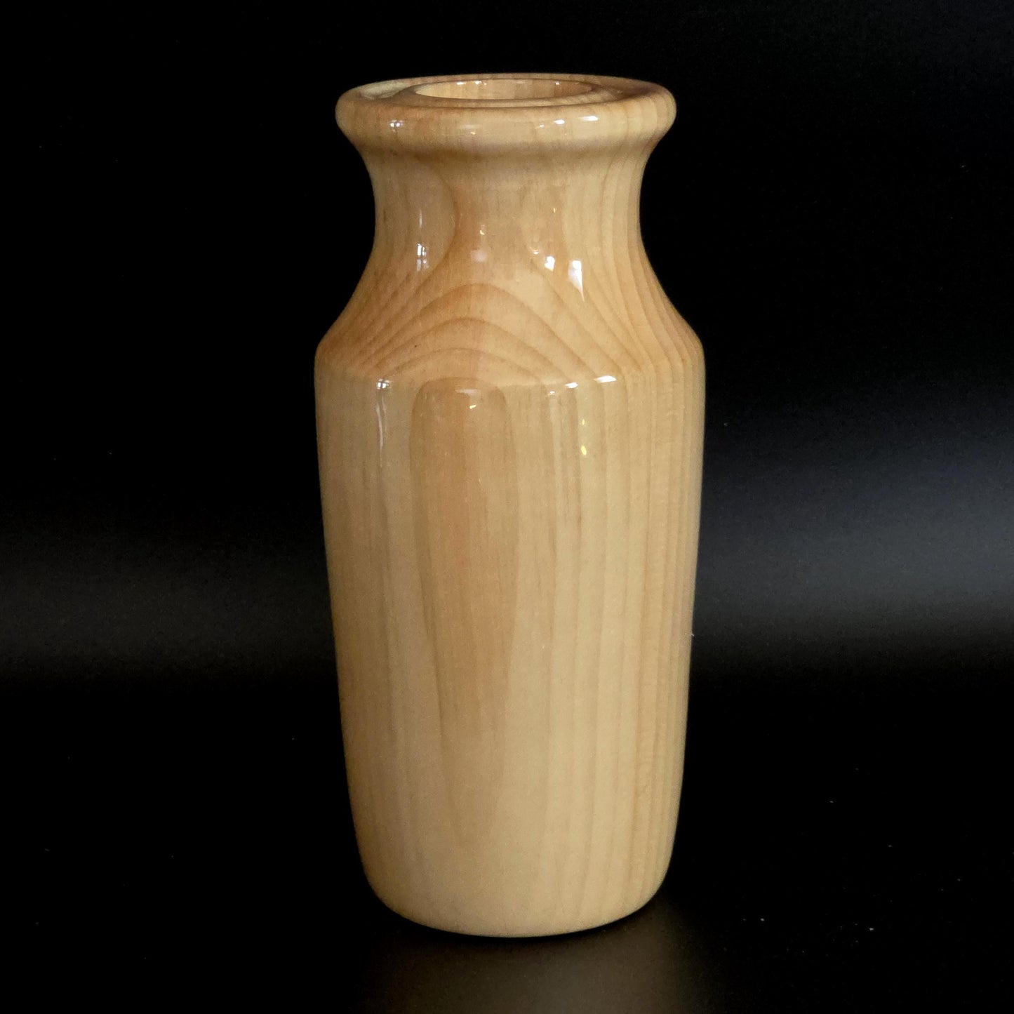 Handcrafted Vase / Candle Holder Turned from a Pine Tree -  Cabin Decor